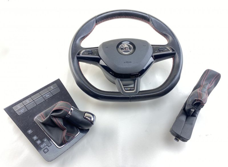 5E0419091AQ Steering Wheel SKODA OCTAVIA III (5E) (2012-2019)