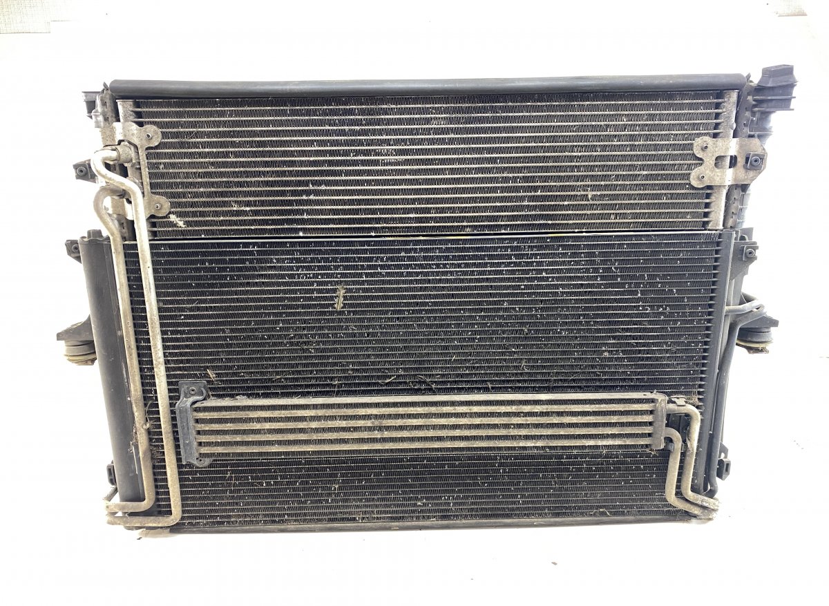 Audi Q7 (4L) Radiator set 7L0121253A Radiator set AUDI Q7 (4L) (2006-2015...
