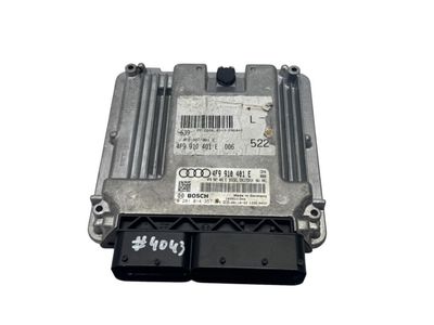 4F9910401E 0281014357 Jednostka sterująca silnikiem / moduł (ECU) AUDI A6 / A6 ALLROAD (C6, 4F) (2004-2011)