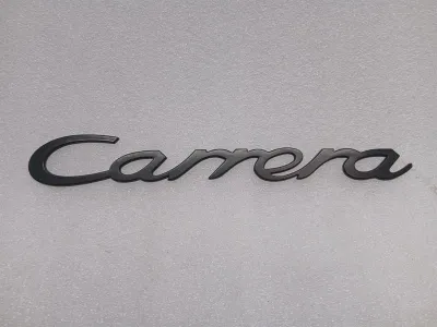 Porsche 911 Carrera 3.2 1984-1989 91155903700 Carrera Logo Schriftzug-