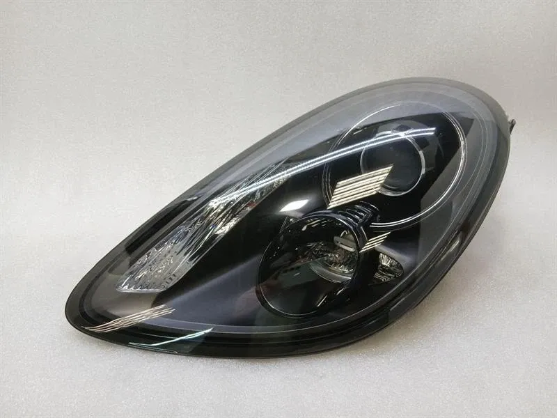 Porsche Cayman 981 GT4 Black Xenon Left Headlight 98163116302 Headlight Left-