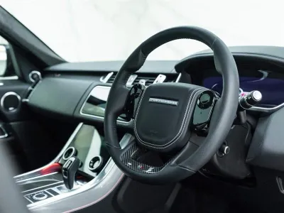 Range Rover Sport L494 oglekļa šķiedras stūres apdare LCI SVR 18-22-