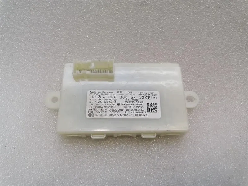 Mercedes C Class W205 Keyless Go module A2229005412 ECU -