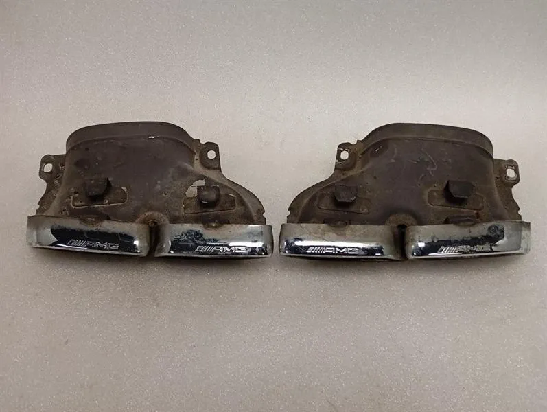 Mercedes CL W217 exhaust silencer A2054900427 tips exhaust tailpipe trim-