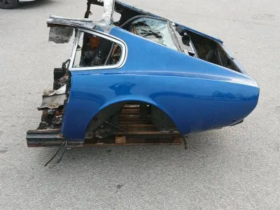 Aston Martin Vantage AM Series 3 1973-1978 Задняя панель 069-096-0067 ЛЕВАЯ-