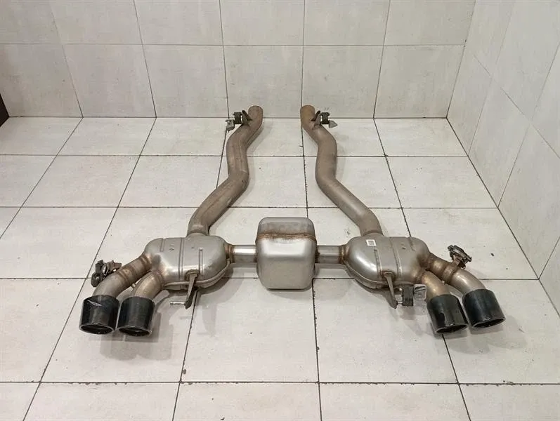 BMW 8 18--25 G16 M8 Gran Coupe Exhaust Silencer 8092606 Exhaust Silencer-