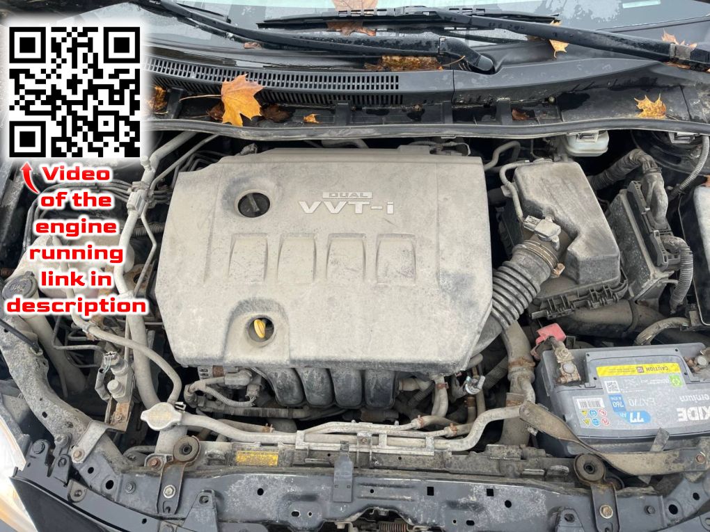 Toyota Corolla Engine 2ZRFAE Engine TOYOTA COROLLA X (E140, E150) (20...