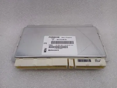 Porsche 911 997 elektroniskais modulis 99761846505 vadības bloka dinamiskā stiprinājuma spilventiņš-