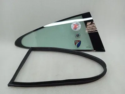 Porsche 911 996 aizmugurējais labais labais 1/4 stikls 99654311203 durvju logs 1/4 aizmugurē RH-