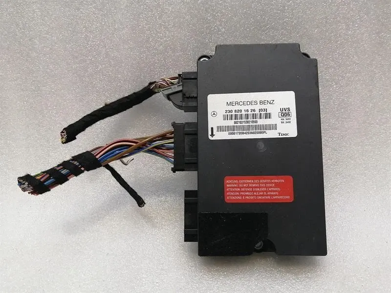 Mercedes-Benz A (W168) Mercedes SL R230 Convertible Top Control Module A2308201626 Top Control Unit- Body type: Convertible
Fuel: Petrol