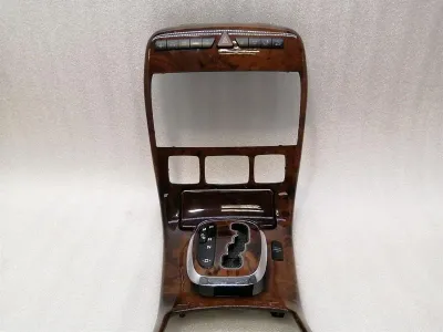 Mercedes CL W215 Mittelkonsole aus Holz A2156805639 Wurzelmutter der Mittelkonsole aus Holz