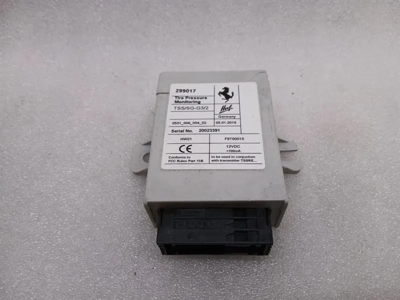 Ferrari 488 F142M electronic module 299017 control unit TPMS-