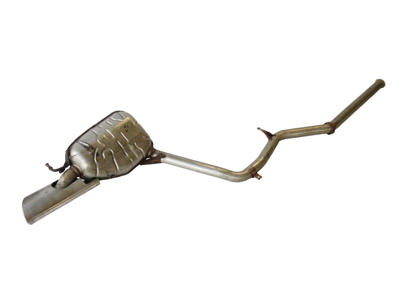 Mercedes-Benz CLS (C219) Exhaust rear silencer (muffler) A2194902821 A2194911100 Exhaust rear silencer (...