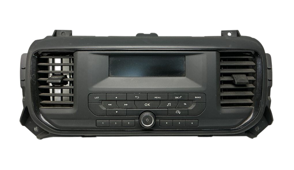 Toyota Proace Raadio juhtplokk 98120819 9836586480 Radio TOYOTA PROACE (MDY, M...