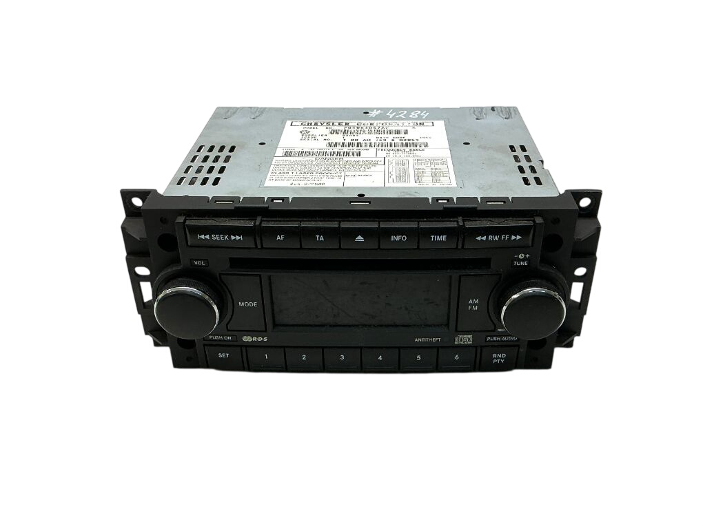 Jeep Grand Cherokee (WK) Radio 05064067AF Radio JEEP GRAND CHEROKEE III (WH) (...