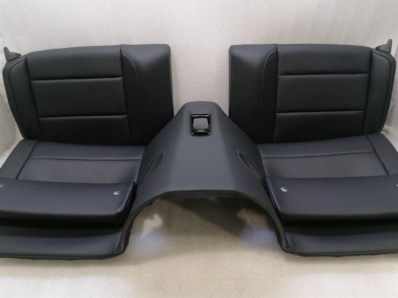 Porsche 911 991 rear seat set convertible leather rear seat set leather