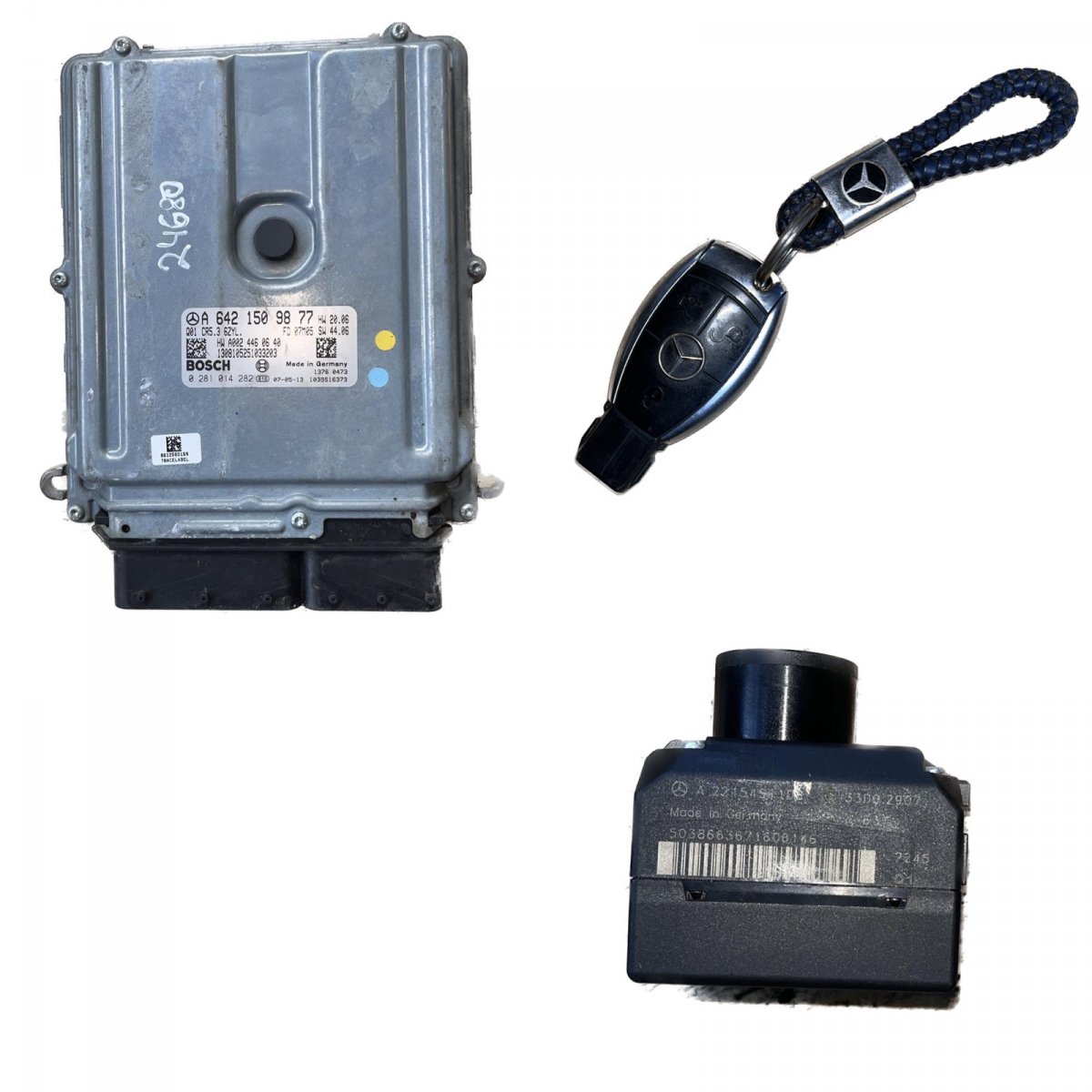 Mercedes-Benz A (W169) Engine control unit (ECU)