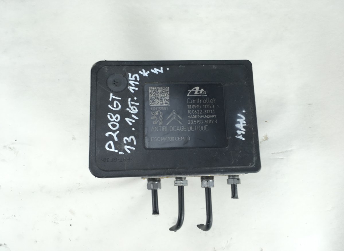 Peugeot 208 ABS hydraulic unit / pump ABS hydraulic unit / pump — PEUGEOT 208 I (A9) ...