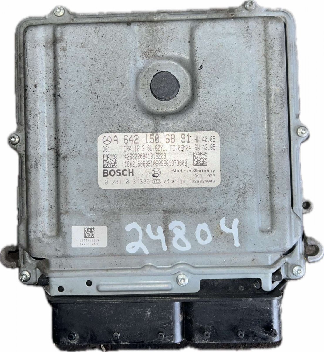 Mercedes-Benz A (W169) Engine control unit (ECU) Engine control unit (ECU) — MERCEDES-BENZ R-CLA...