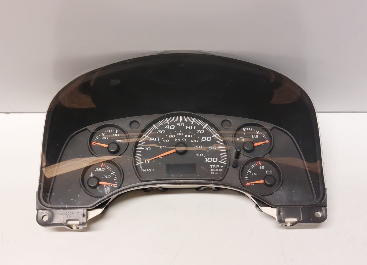 GMC Savana приборы Instrument cluster — GMC SAVANA 1500 [USA] (200...