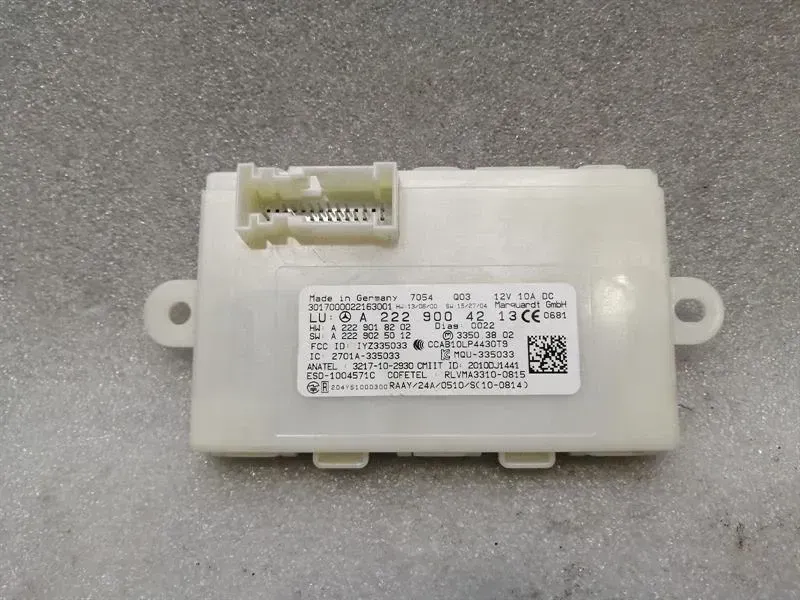 Mercedes-Benz A (W176) Mercedes C Class W205 Electronic Module A2229004213 ECU Body type: Coupe
Fuel: Petrol