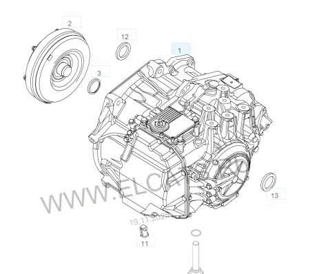Opel Zafira (B) Gearbox Gearbox — OPEL ZAFIRA B (A05) (2005-2014) — 553...