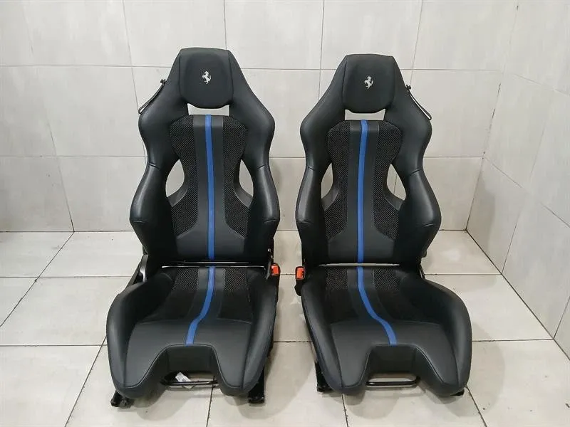 FERRARI F8 458 488 F142MFL RSCH CARBON RACING SEATS LARGE BUCKET SEATS BUCKET