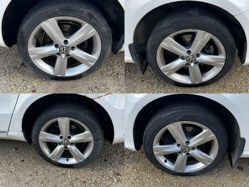Volkswagen Passat (B7) Rim set With Tyres 4 pcs 3AA601025E Rim set With Tyres 4 pcs VW PASSAT B...