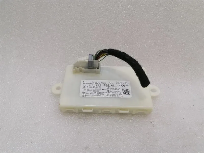 Mercedes-Benz A (W176) Mercedes C Class W205 Keyless Go module A2229004213 ECU Kessy Body type: Coupe
Fuel: Petrol