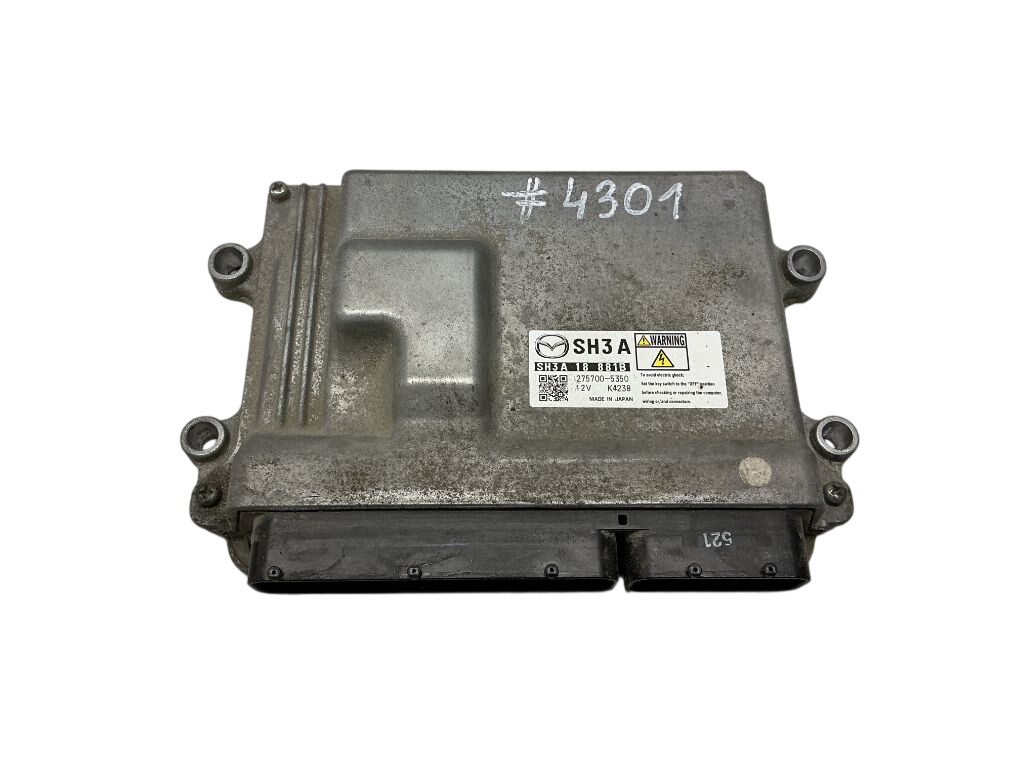 Mazda 6 (GH) Engine Control Unit / module (ECU) SH3A18881B 275700-5350 2757005350 Engine Contro...