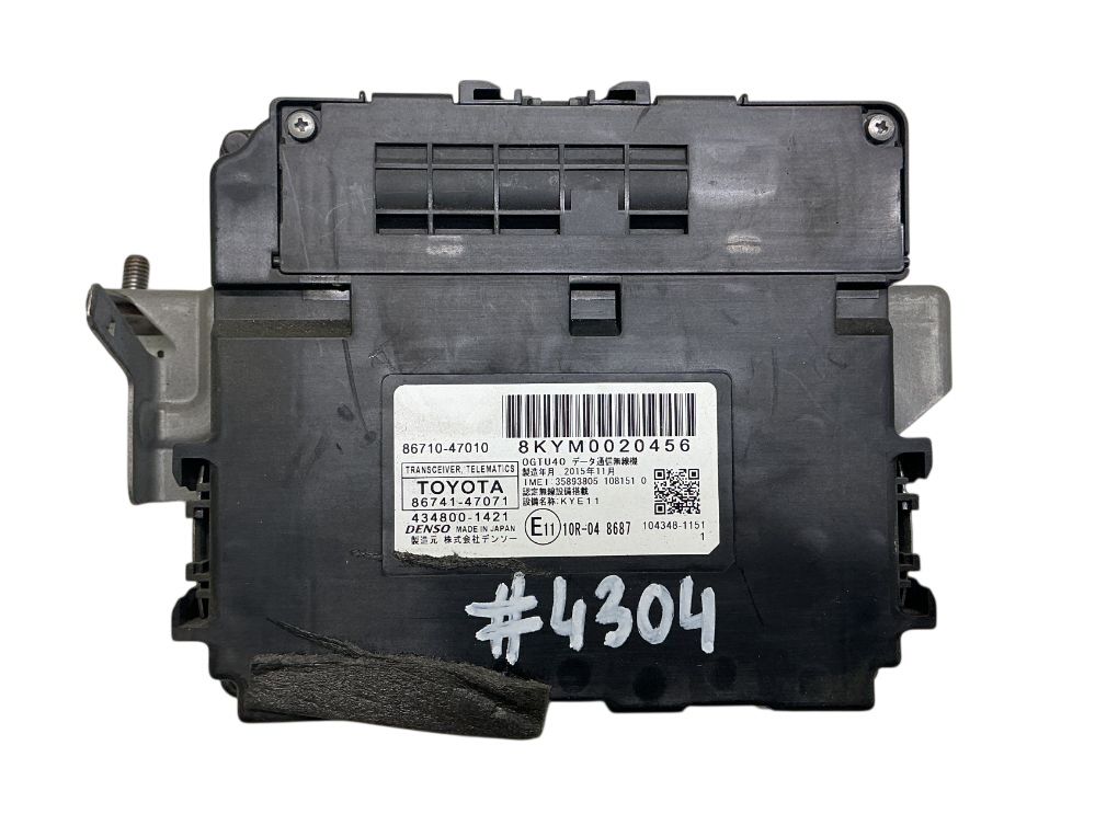 Toyota Prius+ Control units, other 8674147071 Control units, other TOYOTA PRIUS IV...