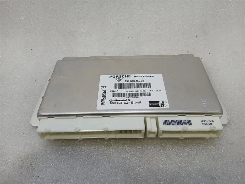 Porsche 911 (991) Porsche 911 991 electronic module 99161845028 PASM control unit Body type: Convertible
Fuel: Petrol