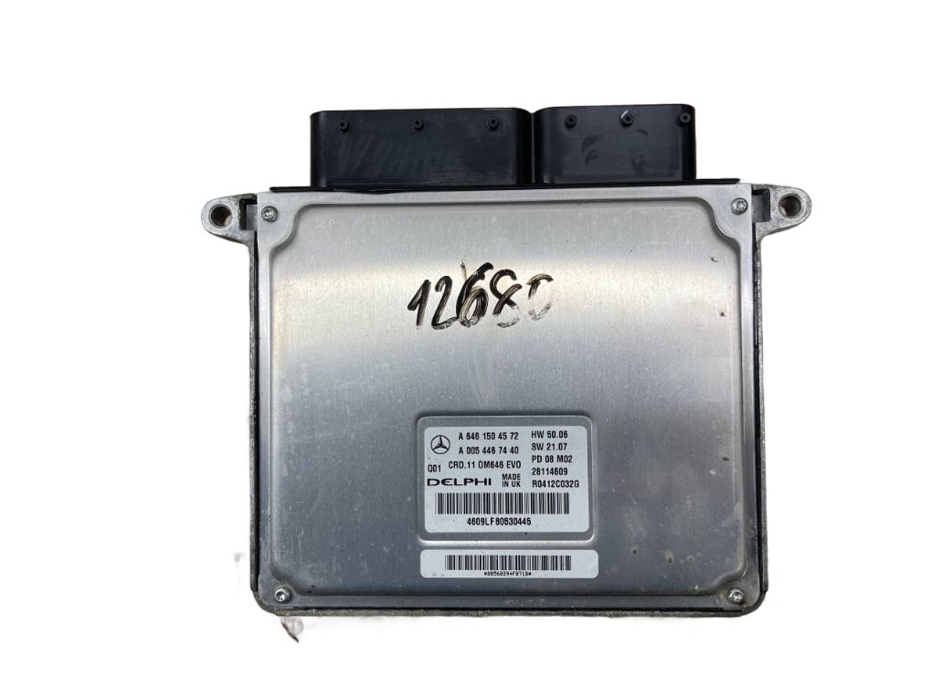 Mercedes-Benz A (W169) Engine Control Unit / module (ECU) 6461504572 6461502672 Engine Control Unit / mod...