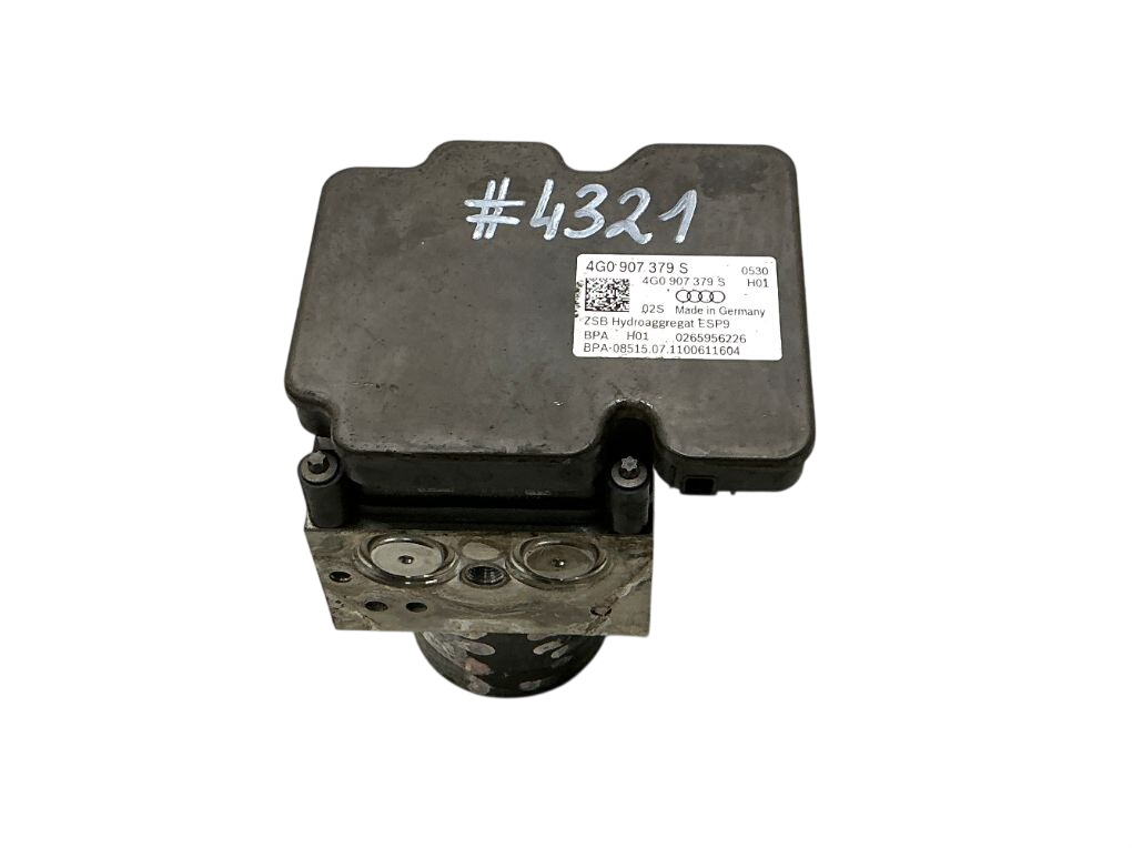 Audi A6 (C7) ABS hydraulic unit / pump 4G0907379S 4G0614517AL ABS hydraulic unit / pum...