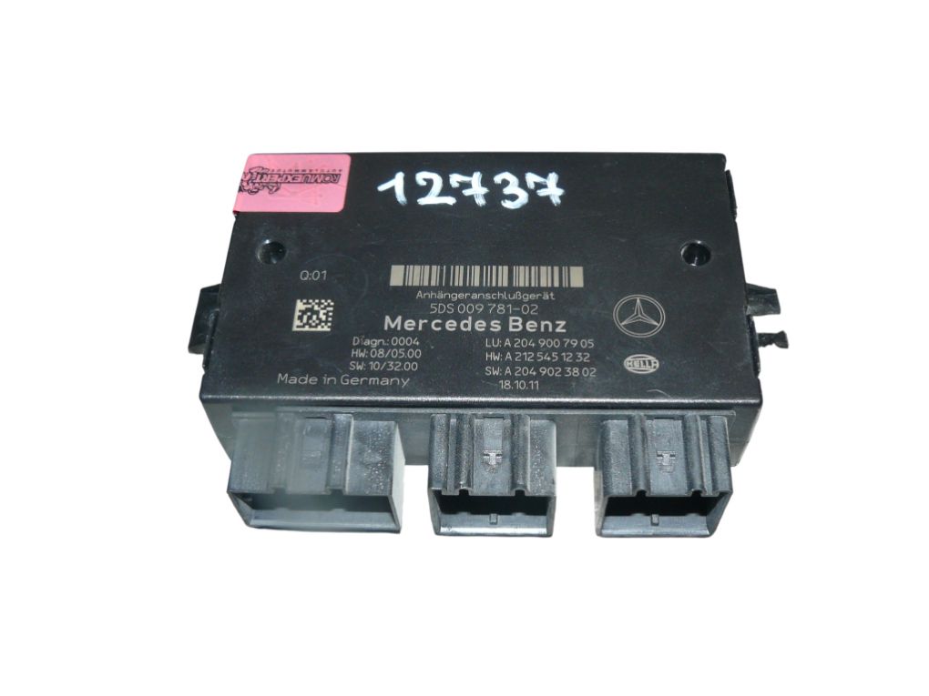 Mercedes-Benz C (W204) Towbar control unit 5DS00978102 Towbar control unit MERCEDES-BENZ E...