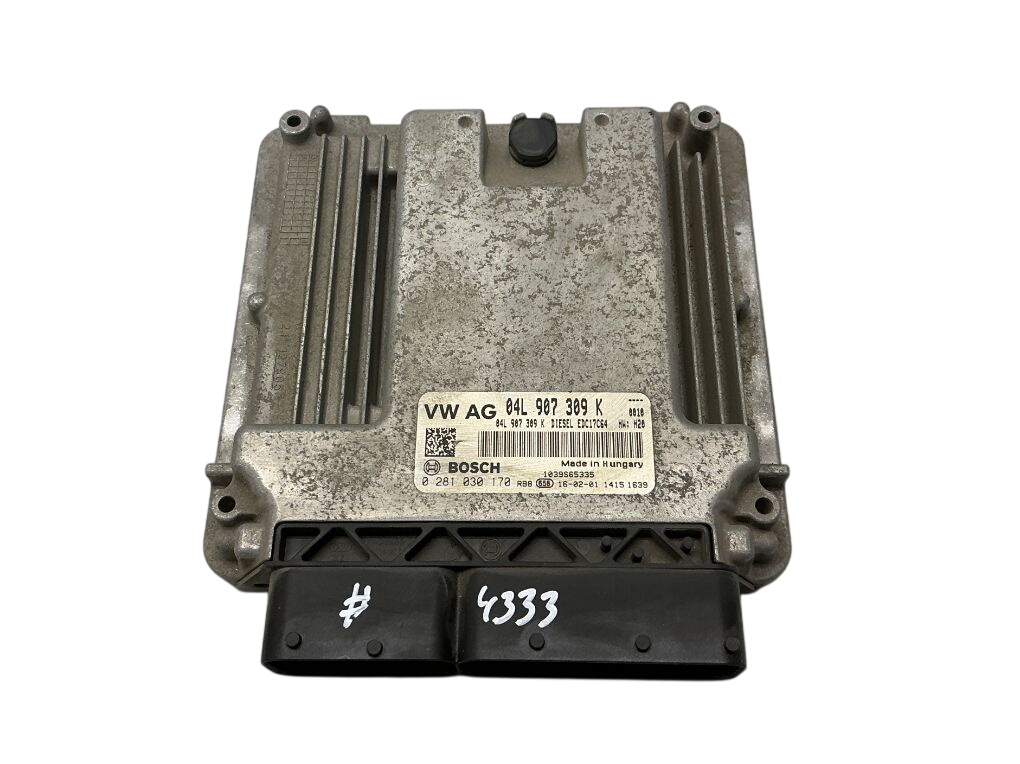 Volkswagen Caddy (2K) Engine Control Unit / module (ECU) 04L907309K 0281030170 Engine Control Unit / mod...