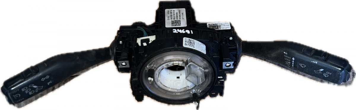 Skoda Octavia Indicator/wiper/slip ring switch (stalk) Indicator/wiper/slip ring switch (stalk) SKODA ...