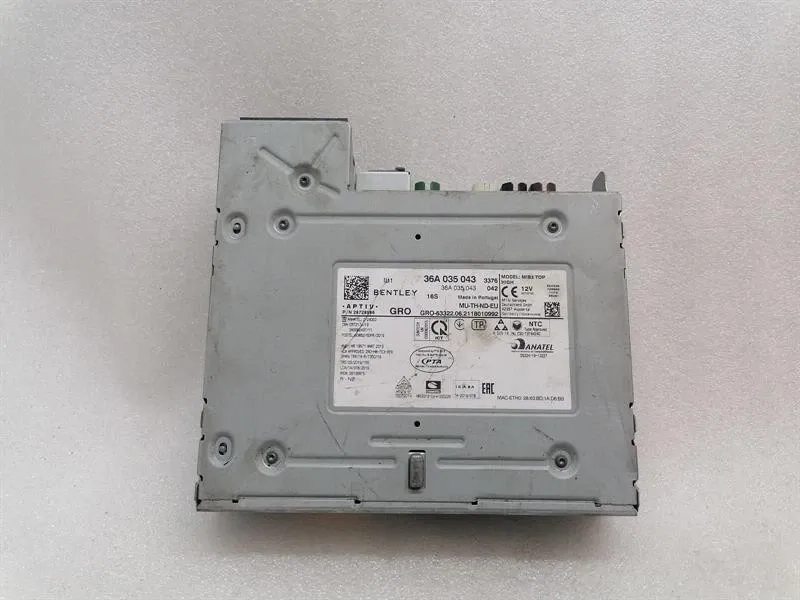 Bentley Bentayga Electronic module Bentley Bentayga 36A MK2 Sat Nav Head Unit 36A0...