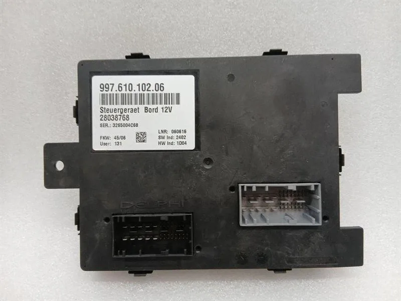 Porsche Boxster (987) Porsche Boxster 987 electronic module 997610206 control unit BCM
