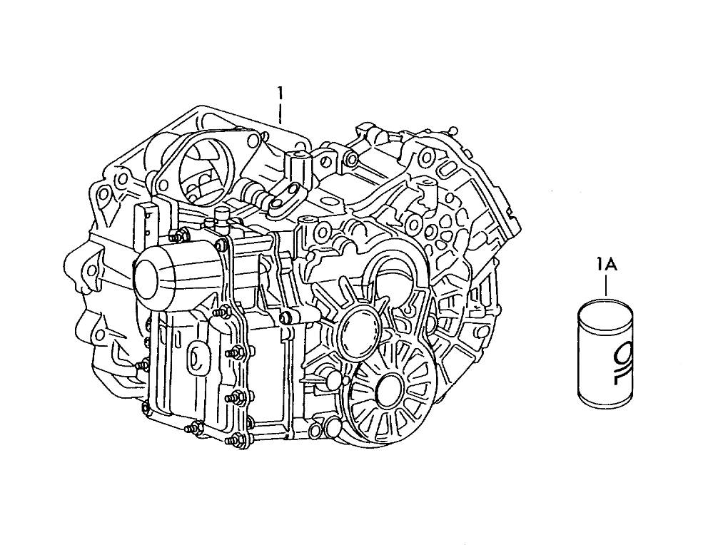 Skoda Octavia Gearbox RWS7A Gearbox SKODA OCTAVIA III (5E) (2012-2019...