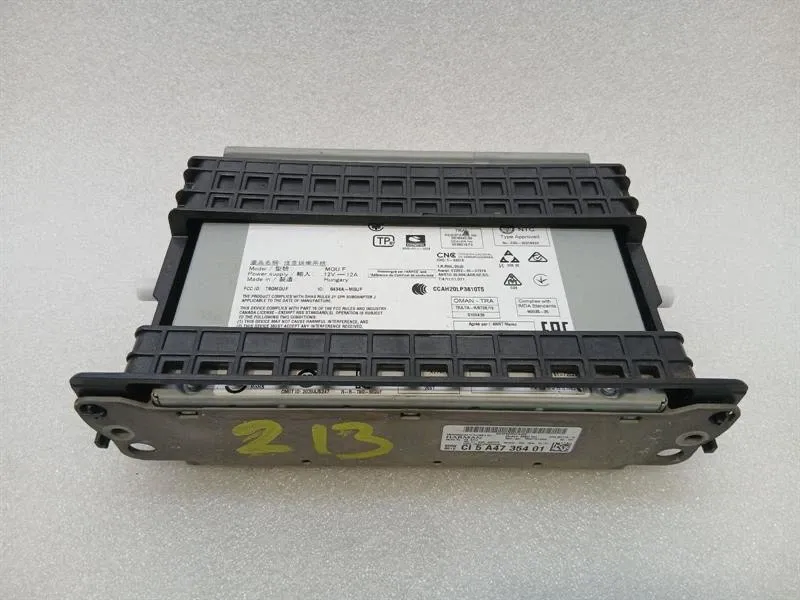 BMW 3 (G20 / G21) BMW 3 Series M3 G80 G20 CD player 5A47354 Audio System Controller HEAD UNIT MGU HU Body type: Saloon
Fuel: Petrol