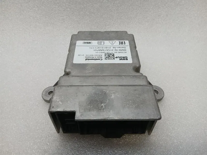 BMW 3 (G20 / G21) BMW 3 Series M3 G80 G20 Safety Module ECU 5A19AB7 Air Control Unit SRS Body type: Saloon
Fuel: Petrol