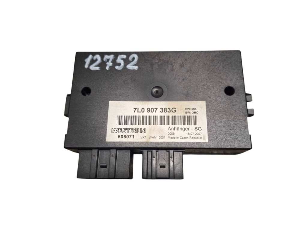 Volkswagen Touareg Towbar control unit 7L0907383G Towbar control unit VW TOUAREG I (7L...