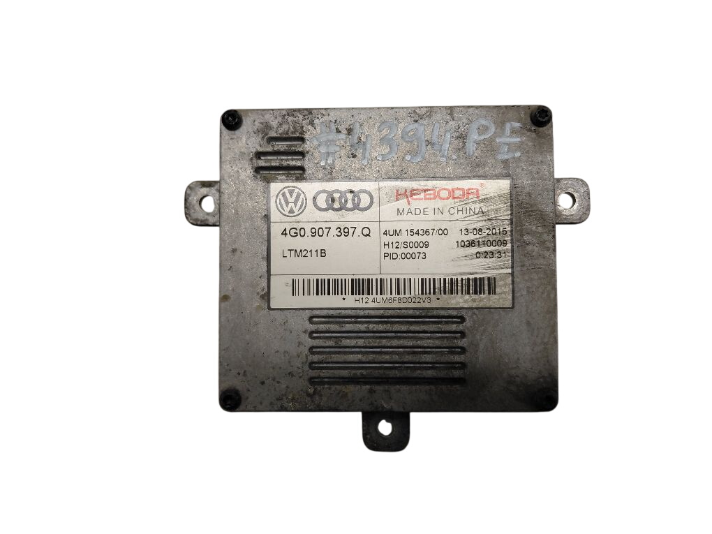 Audi A6 (C7) Xenon control unit right 4G0907397Q Xenon control unit right AUDI A6 / A...