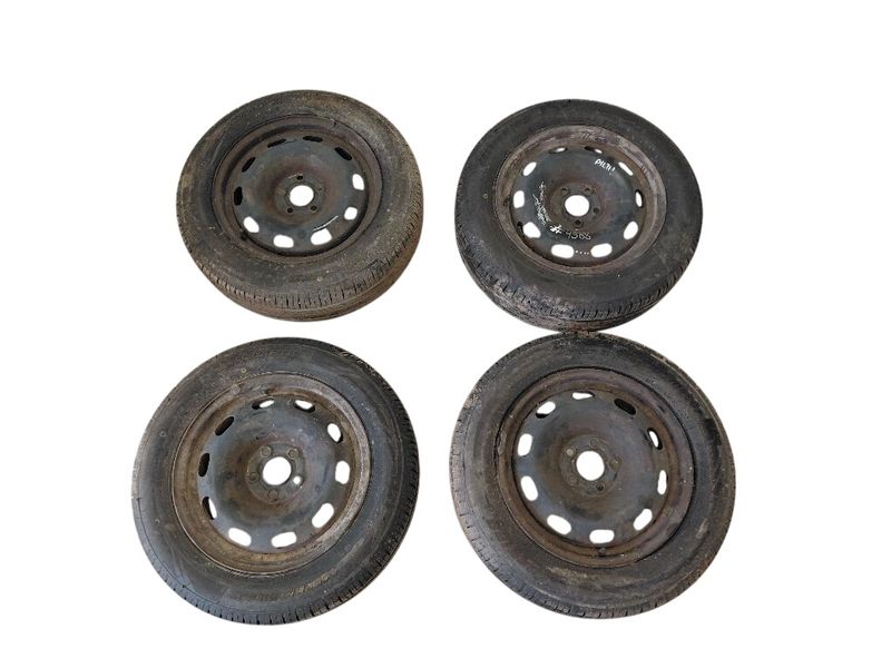 0 Rim set With Tyres 4 pcs VW POLO IV (9N) (2001-2009)