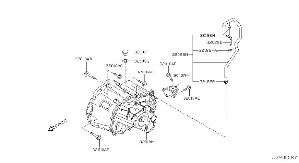 Nissan X-Trail Gearbox 6MT Gearbox NISSAN X-TRAIL I (T30) (2001-2007)
...