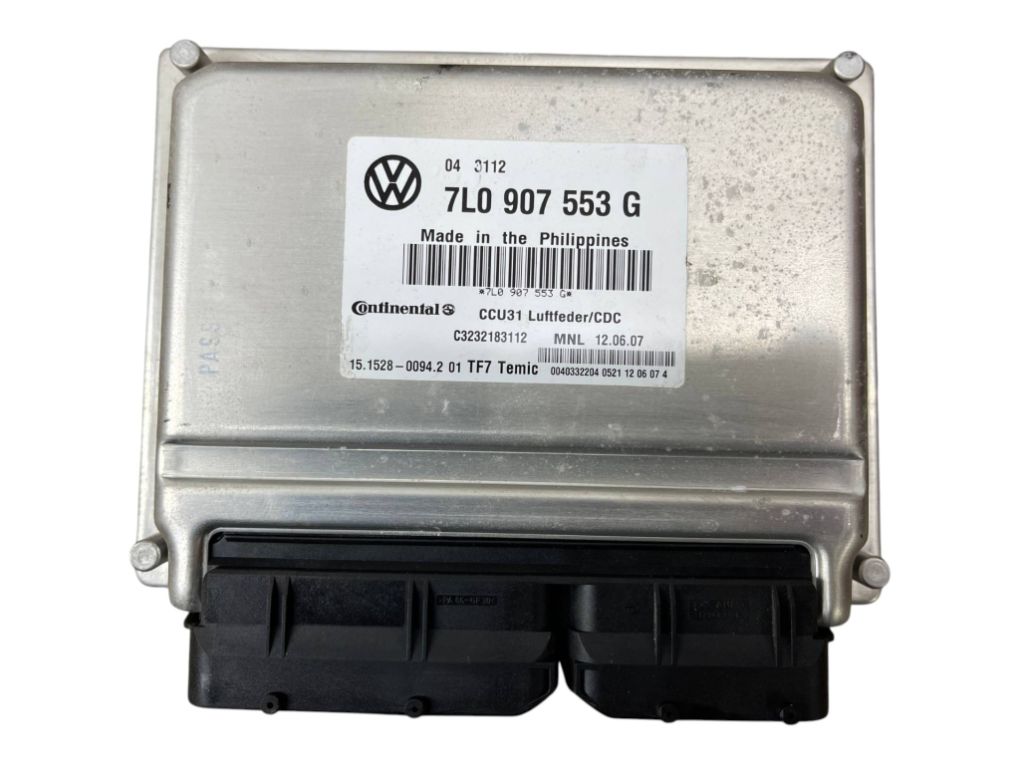 Volkswagen Touareg Level/air suspension control unit 7L0907553G Level/air suspension control unit VW...