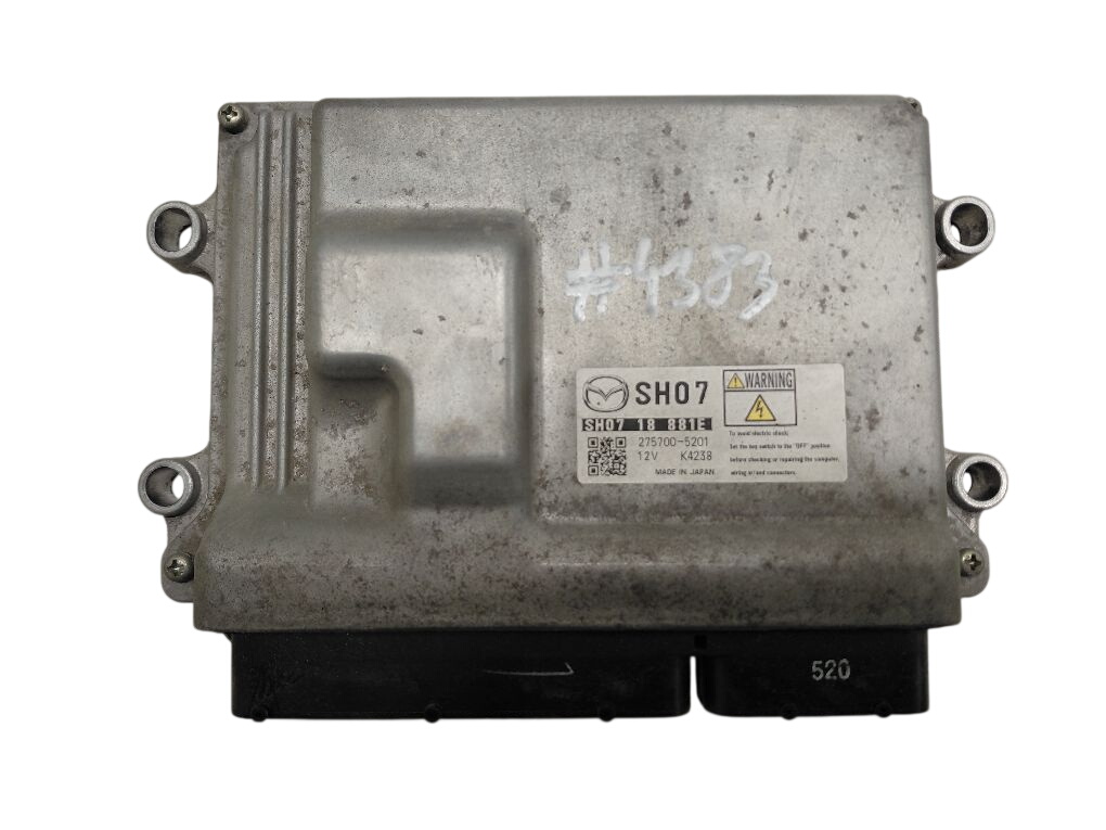 Mazda 6 (GH) Engine Control Unit / module (ECU) SH0718881E 2757005201 Engine Control Unit / mod...