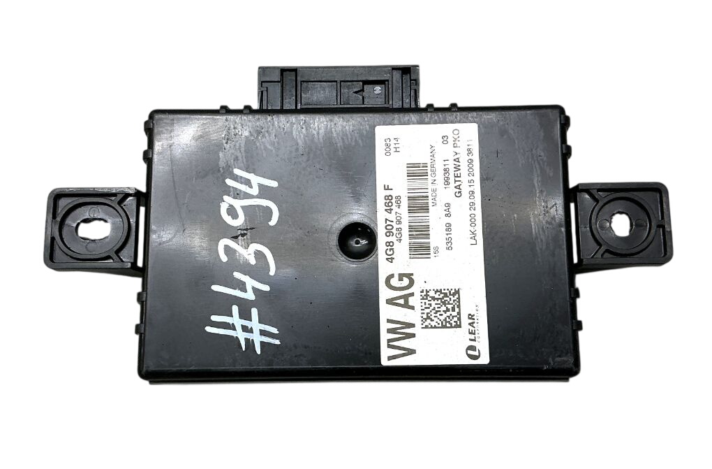 Audi A6 (C7) Central gateway module 4G8907468F Central gateway module AUDI A6 / A6 ...