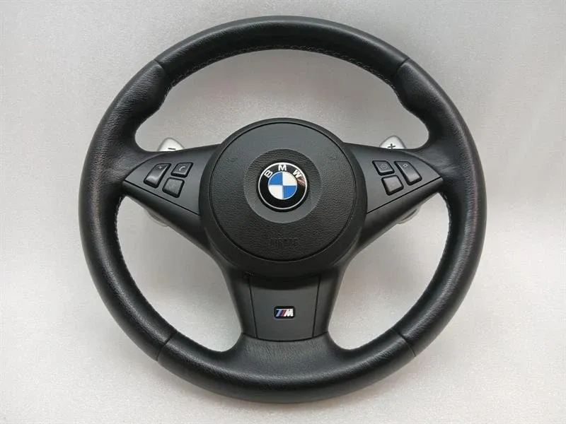 2005 M5 E60 BMW M6 E63 STEERING WHEEL 2283931 STEERING WHEEL COMPLETE SMG
